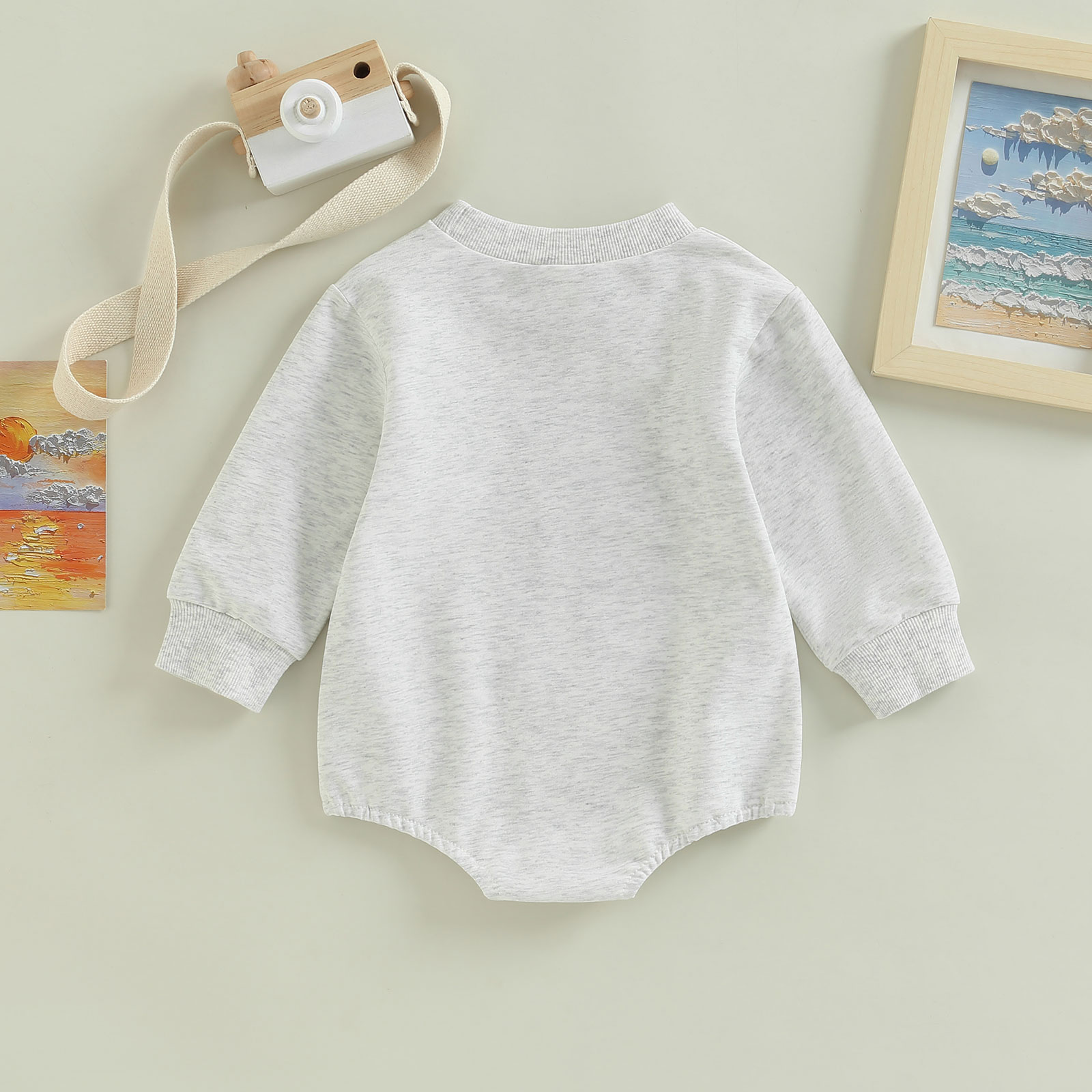 2022-09-19 Lioraitiin 0-18M Newborn Infant Baby Girl Boy Football Bodysuit On Saturdays We Watch Rugby With Daddy Jumpsuit