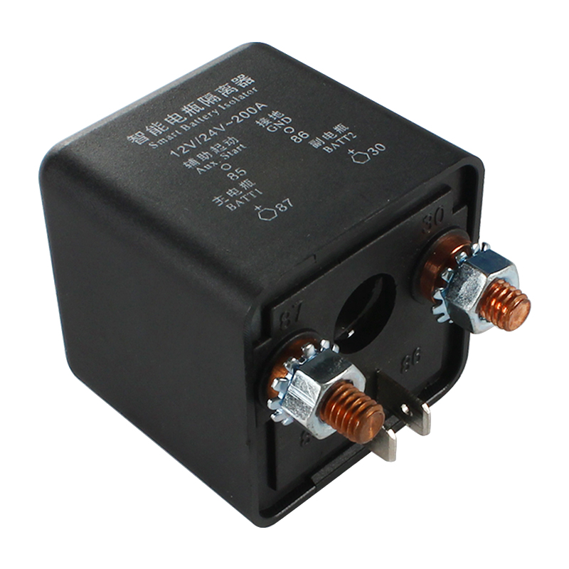 Motorhome Auto Camper Accessories 200A Smart Battery Isolator Dual Battery Combiner 12V/24V Caravan Accessories