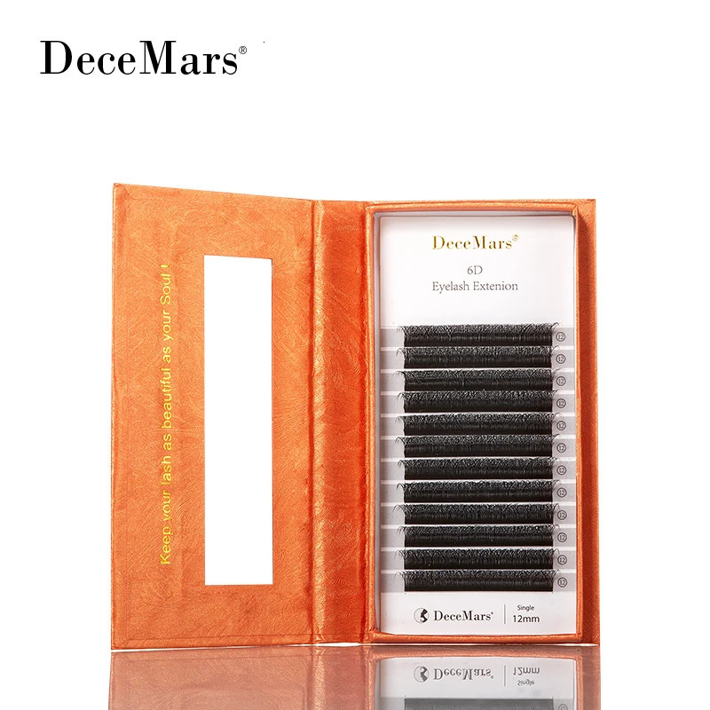 DeceMars 6D-W shaped eyelash extension 240624