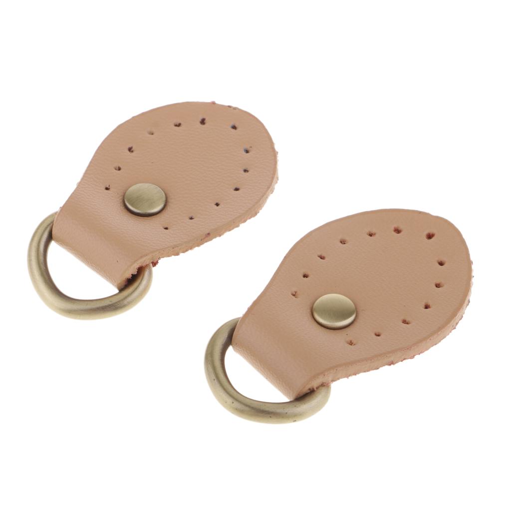2pcs Leather Handbag Purse Bag Handle Strap Buckles, Bag Making Replacement