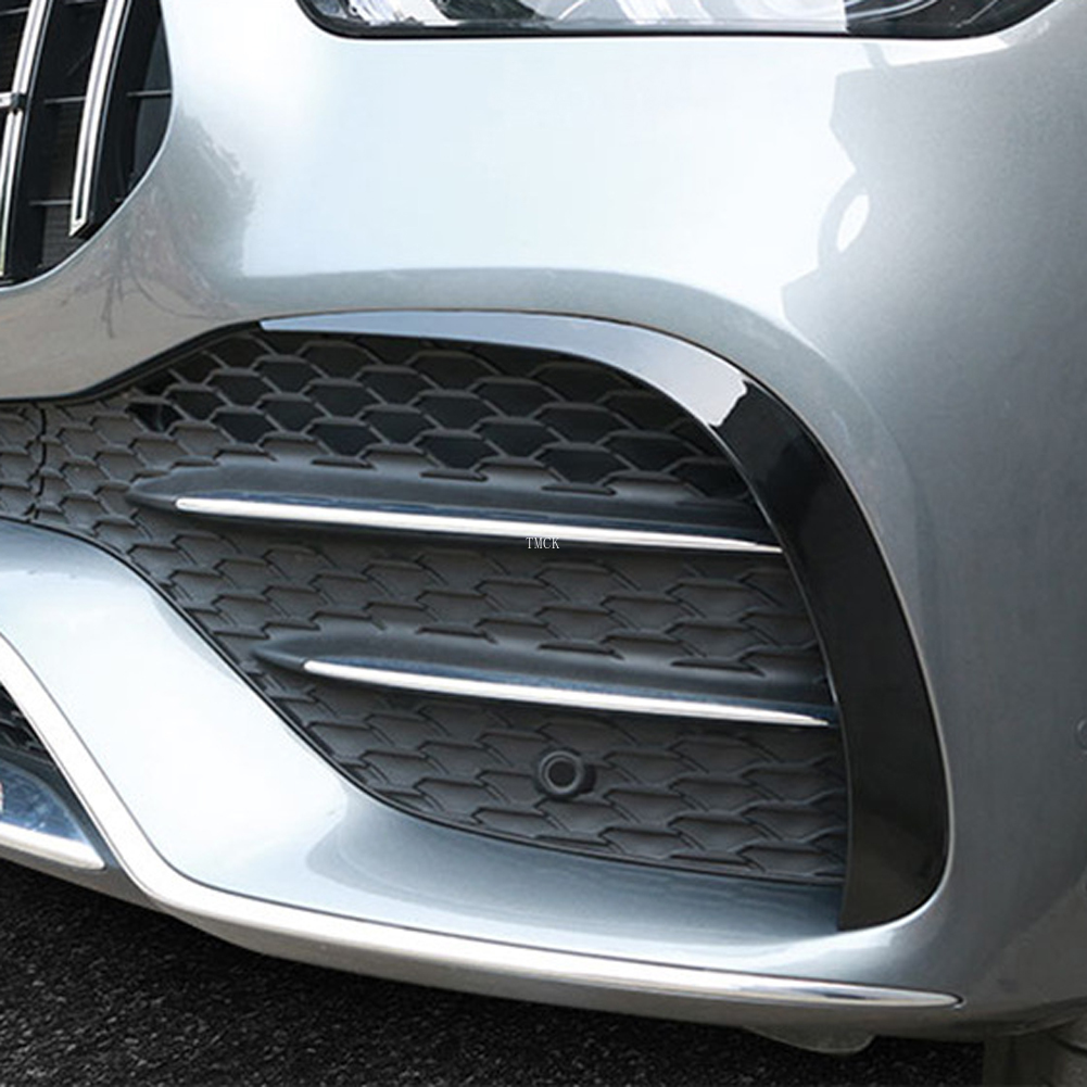 Car Accessories Front Bumper Fender Lip Trim Cover For Mercedes Benz GLE Class W167 GLE350/450/53 GLE400d AMG Line Coupe 2020+