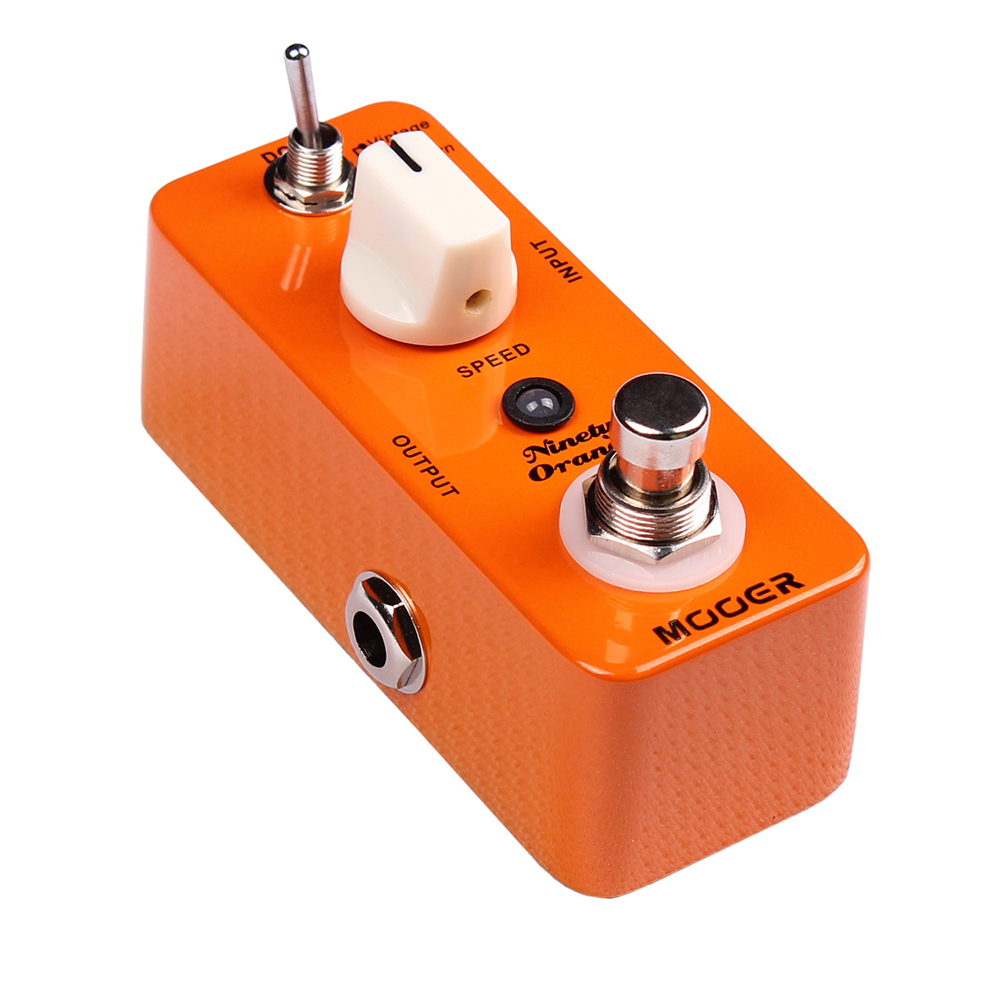MOOER Ninety Orange Guitar Effect Pedal Analog Phaser Processor 2 Working Modes Vintage/Modern True Bypass Guitar Accessories