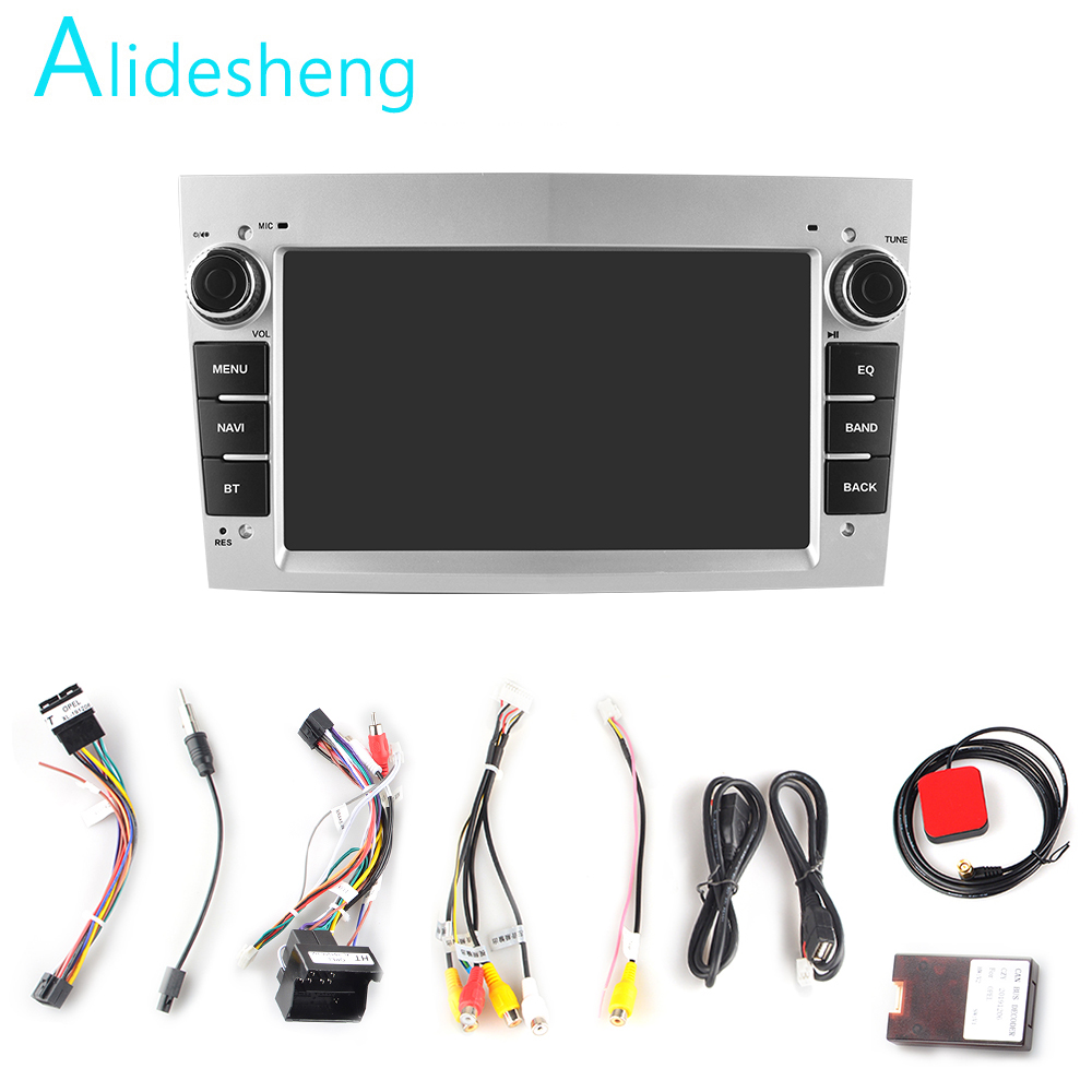 Android 9.0 2 Din Car GPS PLAYER for Opel Astra H J 2004 Vectra Vauxhall Antara Zafira Corsa C D Vivaro Meriva Veda MP5 Radio