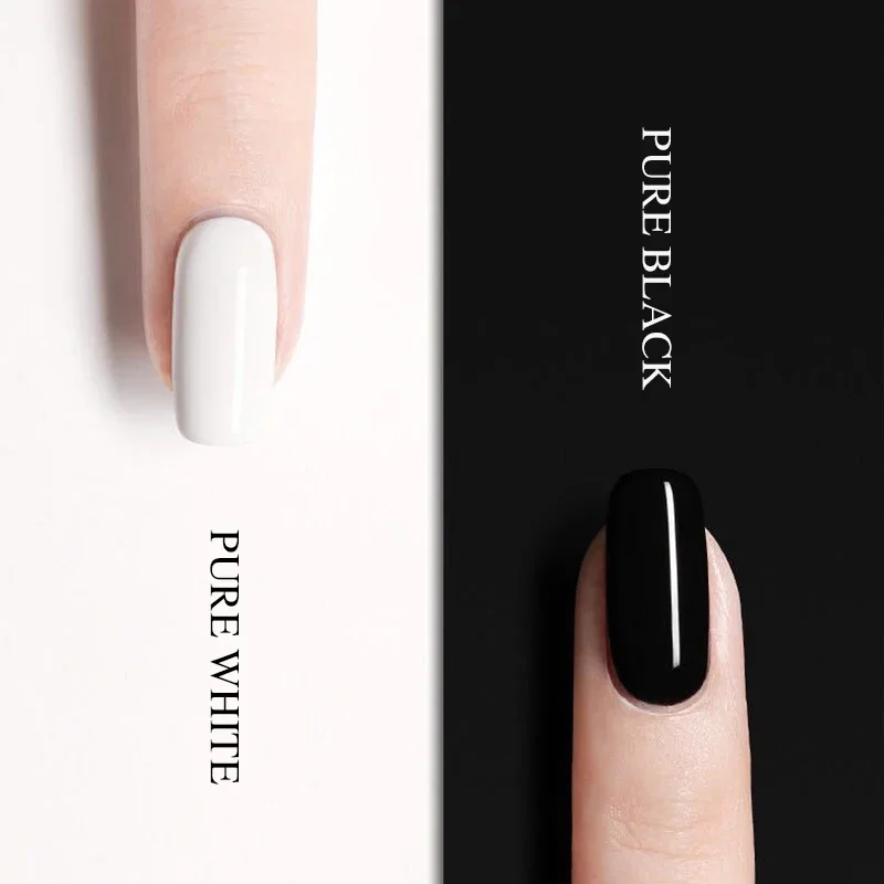 15ml 2pcs/Box Duo Base Coat Top Coat Set Soak Off Clear UV Gel Nail Polish Nail Art Semi-permanent Varnish
