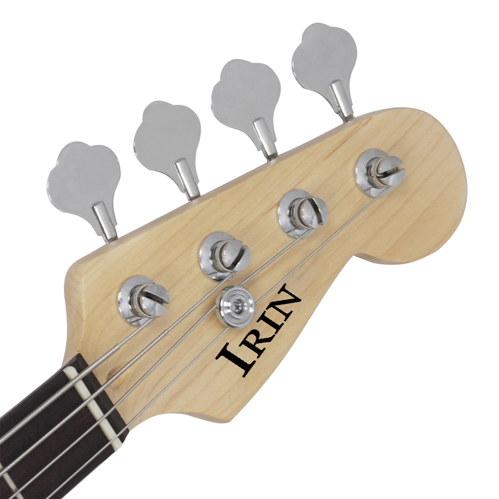 IRIN 4 Strings 20 Frets Electric Guitar Sapele Bass Guitar Stringed Instrument With Amp Tuner Bass Guitar Parts & Accessories