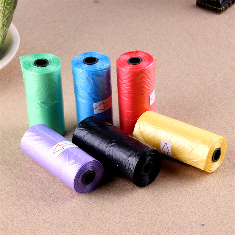 200pcs/10Rolls Poop Bags Dog Cat Eco-Friendly Waste Pick Up Clean Bag Pet Accessories Easy to Carry and Watertight Strong