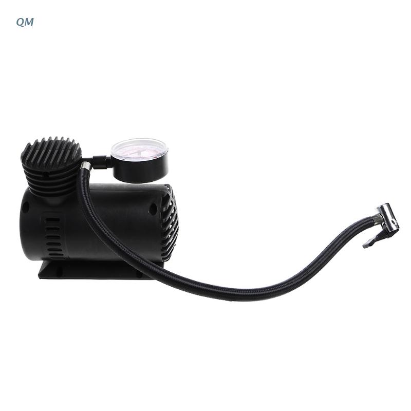 300 PSI 12V Car Portable Mini Air Compressor Electric Tire Inflator Pump w/Gauge 13MF