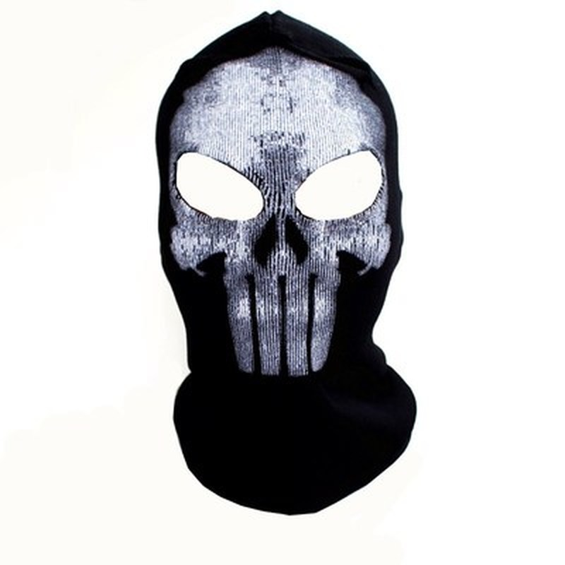 Black Mask Balaclava Beanies Hats Men Ghost Skull Full Face Warmly Mask Hood Beanie Ggorros Hombre Casquette Bbalaclava