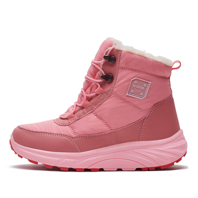 TNTN Waterproof Hiking Boots For Men Winter Warm Snow Boots Unisex Outdoor Sports Sneakers Mens Fleece Hiking Trekking Boots