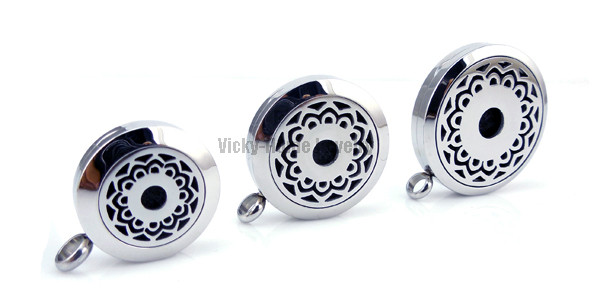 With Chain Gift Sun Essential Oils Diffuser Locket Aromatherapy Locket Free Pads Drop Shipping