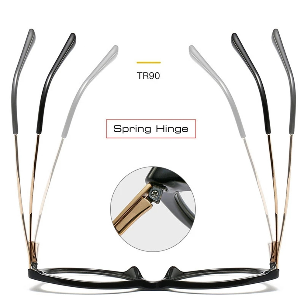 Zilead TR90 Anti Blue Light Blocking Cat Eye Glasses Frame Women Luxury Designer Retro Cateye Eyeglasses Ladies Optical Frames