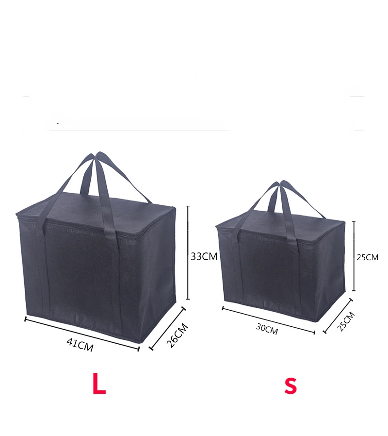 Reusable Insulated Lunch Bag Waterproof Cooler Bag Lunch Box for Kids Adult Collapsible Leakproof with Strap for Office Picnic