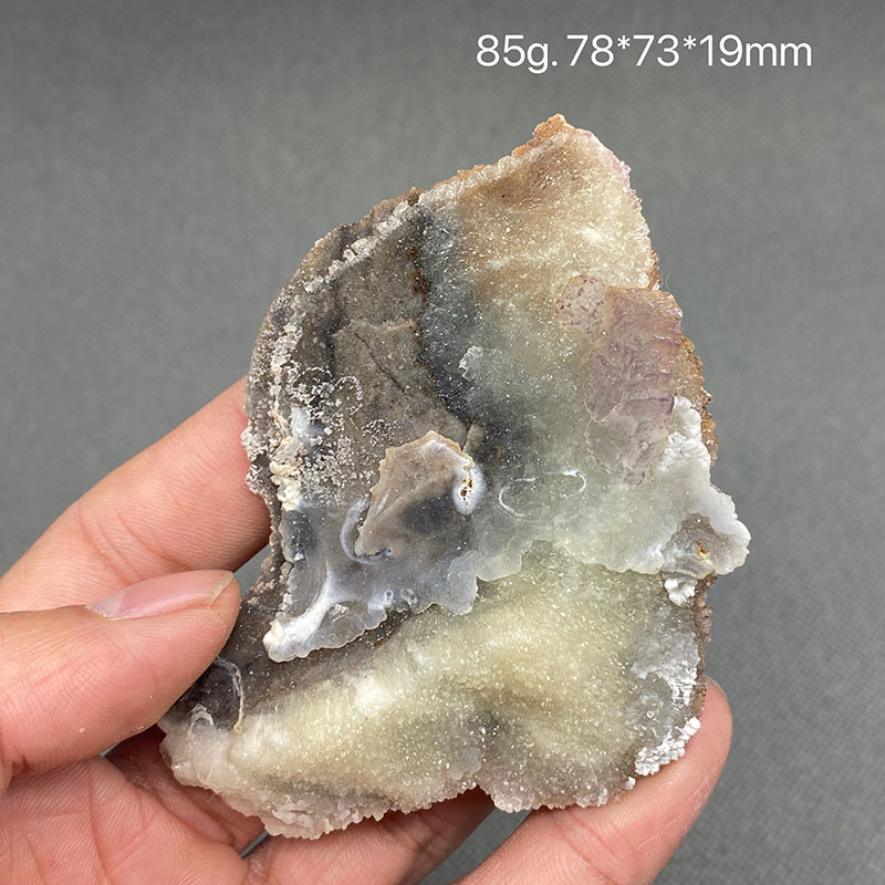 100% Natural purple stepped fluorite cluster mineral specimens Gem level Stones and crystals