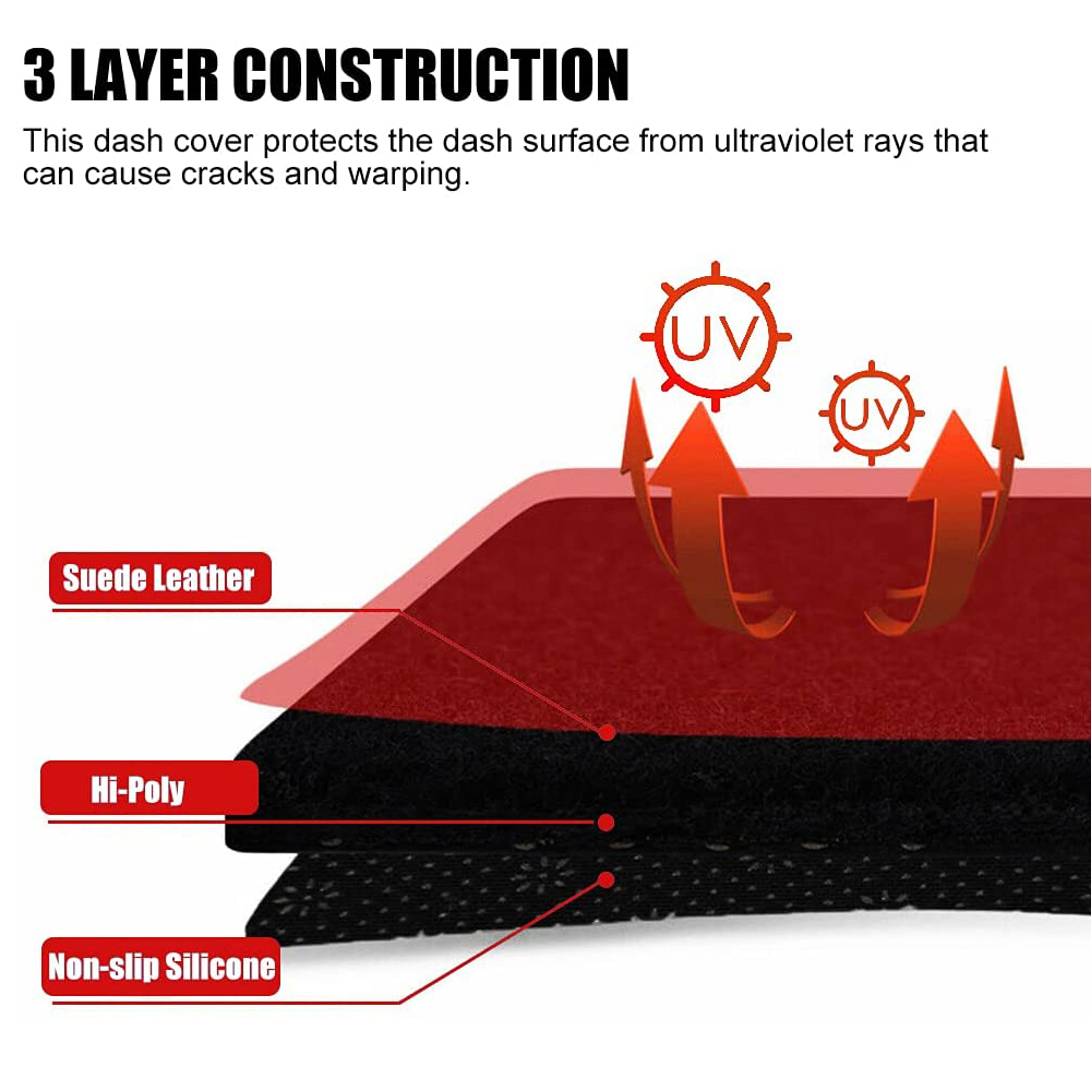 Car Dashboard Cover Dash Mat for Ford F-Series F-150 F150 P415 MK12 Lobo 2009~2014 Pad Sun Shade Pad Carpet Cape Rug Accessories