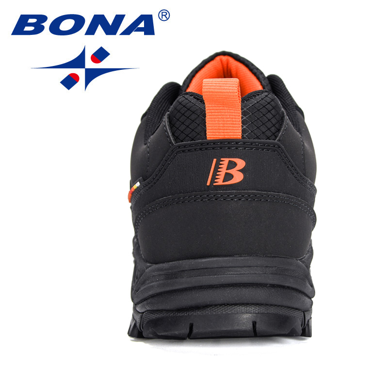New BONA Designers Non-slip Wear-resistant Breathable Hiking Shoes Men New Outdoor High-quality Jogging Walking Shoe Manscuo 30f9