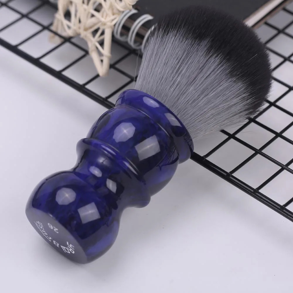 Yaqi 26mm Timber Wolf Color Synthetic Hair Shaving Brush for men i240624