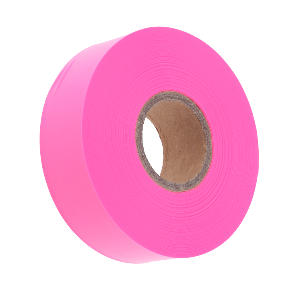 Flagging Tape for Boundaries and Hazardous Areas - Non-Adhesive Tape