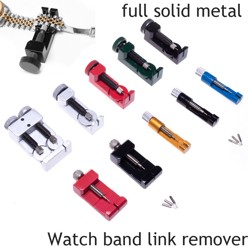 Watch Band Strap Link Pin Remover Repair Tool Kit for Watchmakers with Pack of 3 Extra Pins Replacement Remover Spring Bar Set