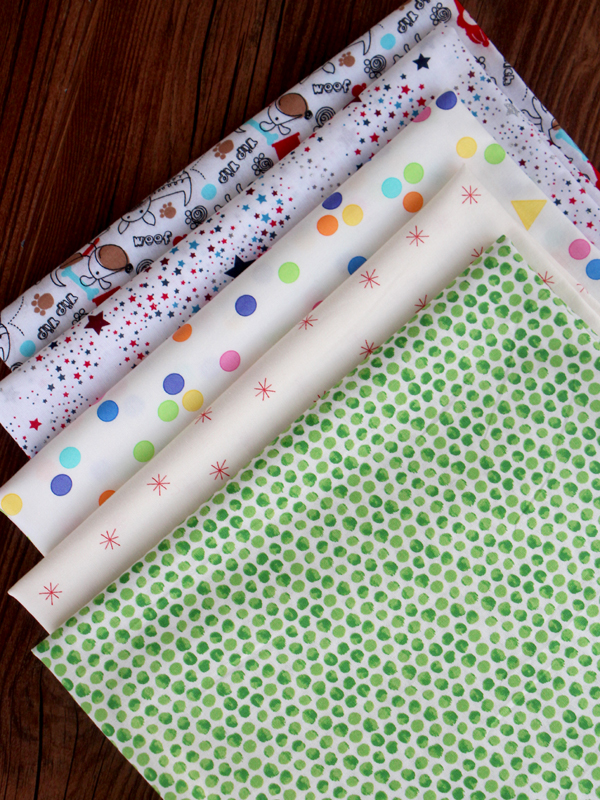 New Cartoons Kids Twill Cotton Fabric,Patchwork Cloth for DIY Sewing Quilting Fat Quarters Material For Baby&Child