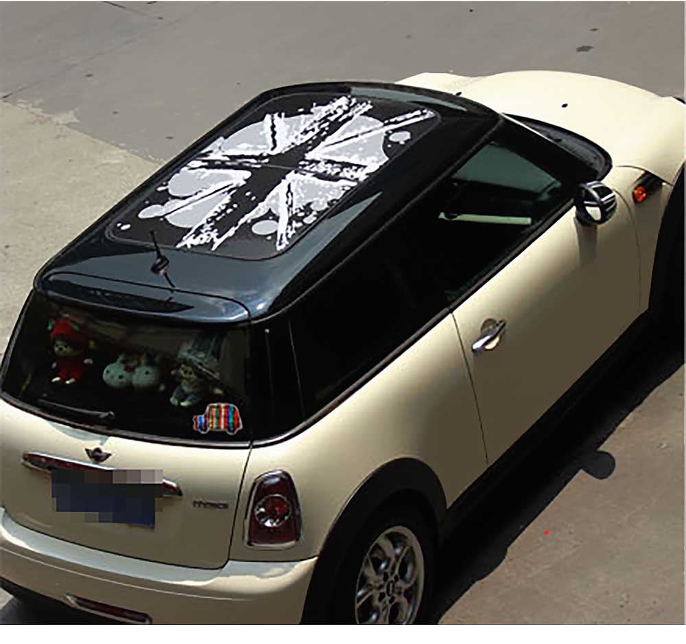 Paileco sun roof Graphics stickers Sunroof for mini Cooper clubman countryman hardtop R50 R53 R55 R56 R60 R61 F54 F55 F56 F60