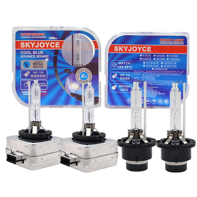 SKYJOYCE 2PCS D3S D4S D1S D2S 66140 66240 66340 66440 66548 55W D1S Xenon HID Bulb Lamps Car Headlight 35W D2S 6000K 4300K 8000K