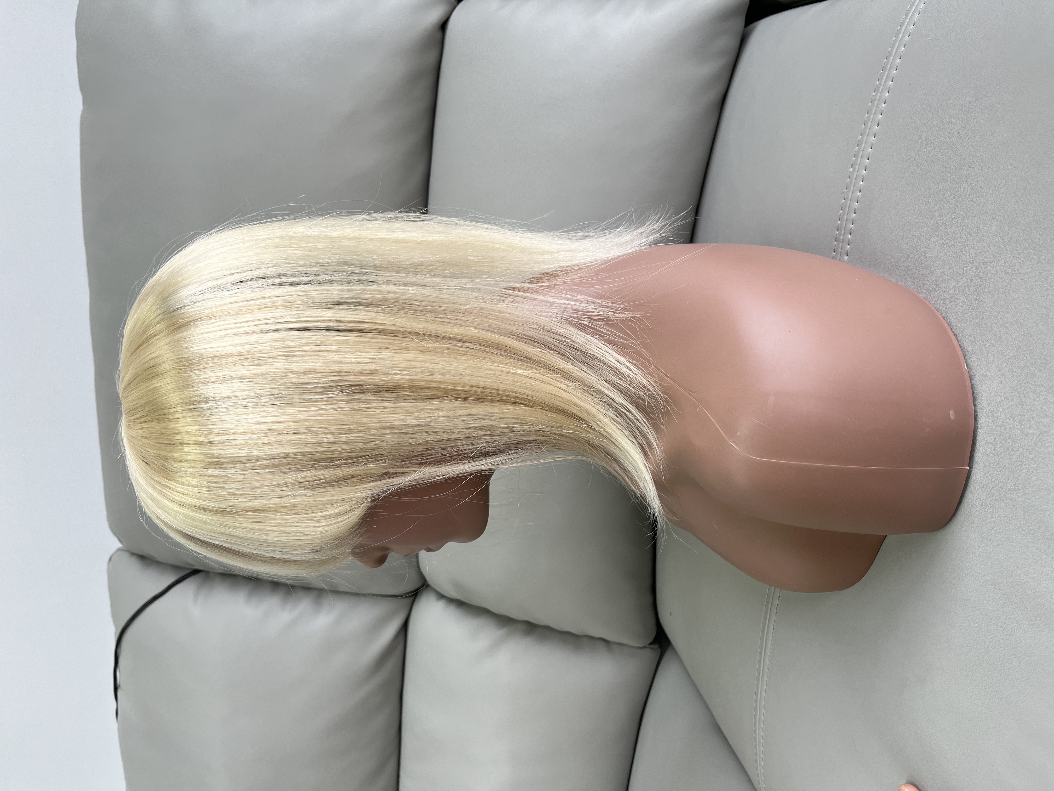 PLADIO 13*12cm 10" 12" 14" Topper Hair Piece with Bangs 100% Real Remy Human Hair Topper for Women With Thin Hair