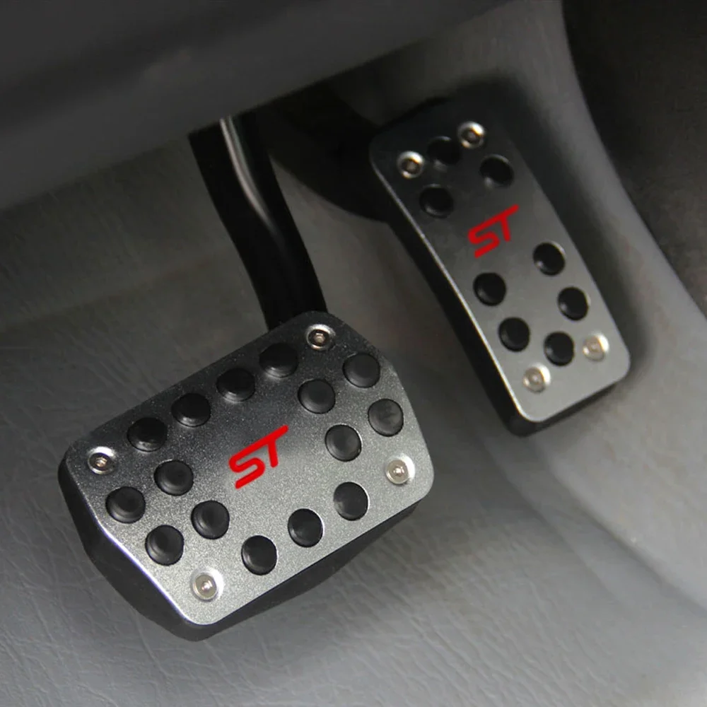 Car rest pedal Foot Fuel Brake Clutch MT/AT pedals for Ford Focus 2 MK2 Focus 3 MK3 Kuga Escape ST 2005-2019 ,Car-styling