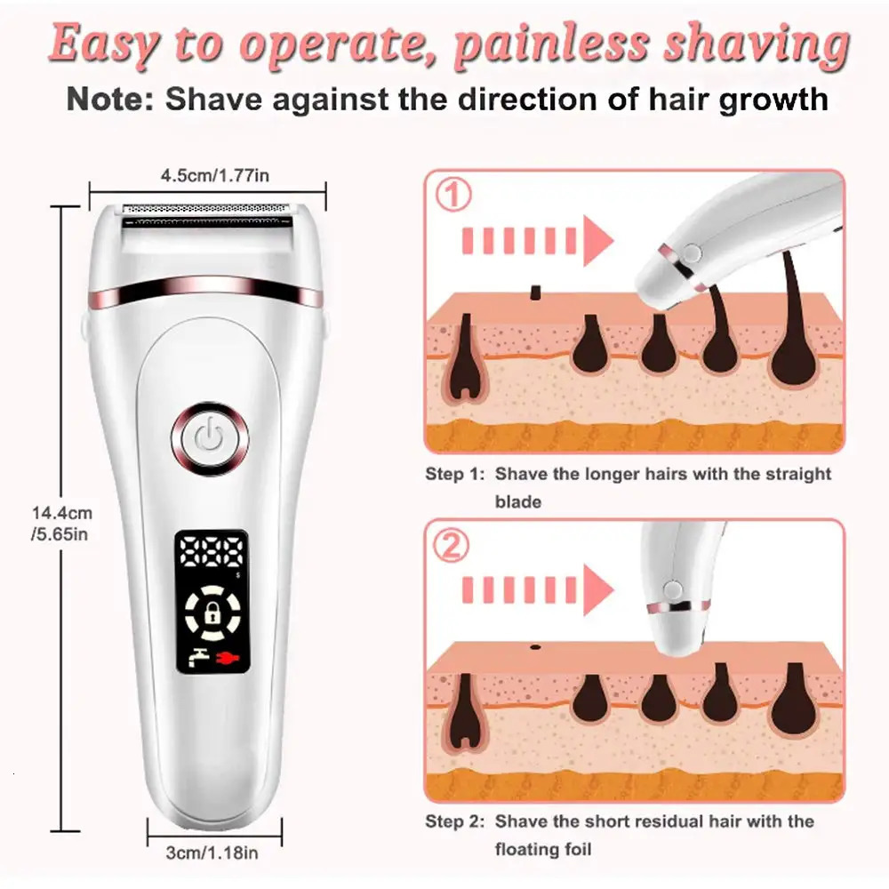 Trimmer for Intimate Haircuts for The Groin Pubic Hair Cuter Armpit Feet Sex Places Zone Cliper Shaving Machine Women Depilation 240624