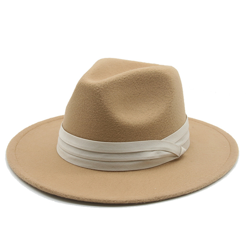 Fedoras Hats for Women Autumn Wool Luxury Designer Brand Wide Brim Wedding 2021 New Jazz Cap Red Top Hat Masculino Chapeau Femme
