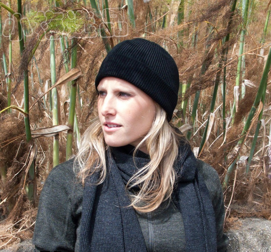 Unisex Merino Wool Knitted Cold Hats for Women Men Soft Winter Activewear Watch Cap 100% Merino Wool Tad Beanie Thermal Warm
