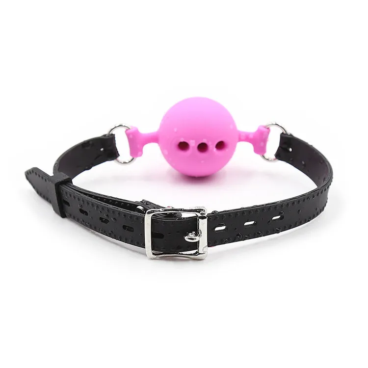 Silicone Open Breathable Mouth Gag Flirting Fetish Roleplay Bondage Restraints Slave Adult Game Exotic Accessories