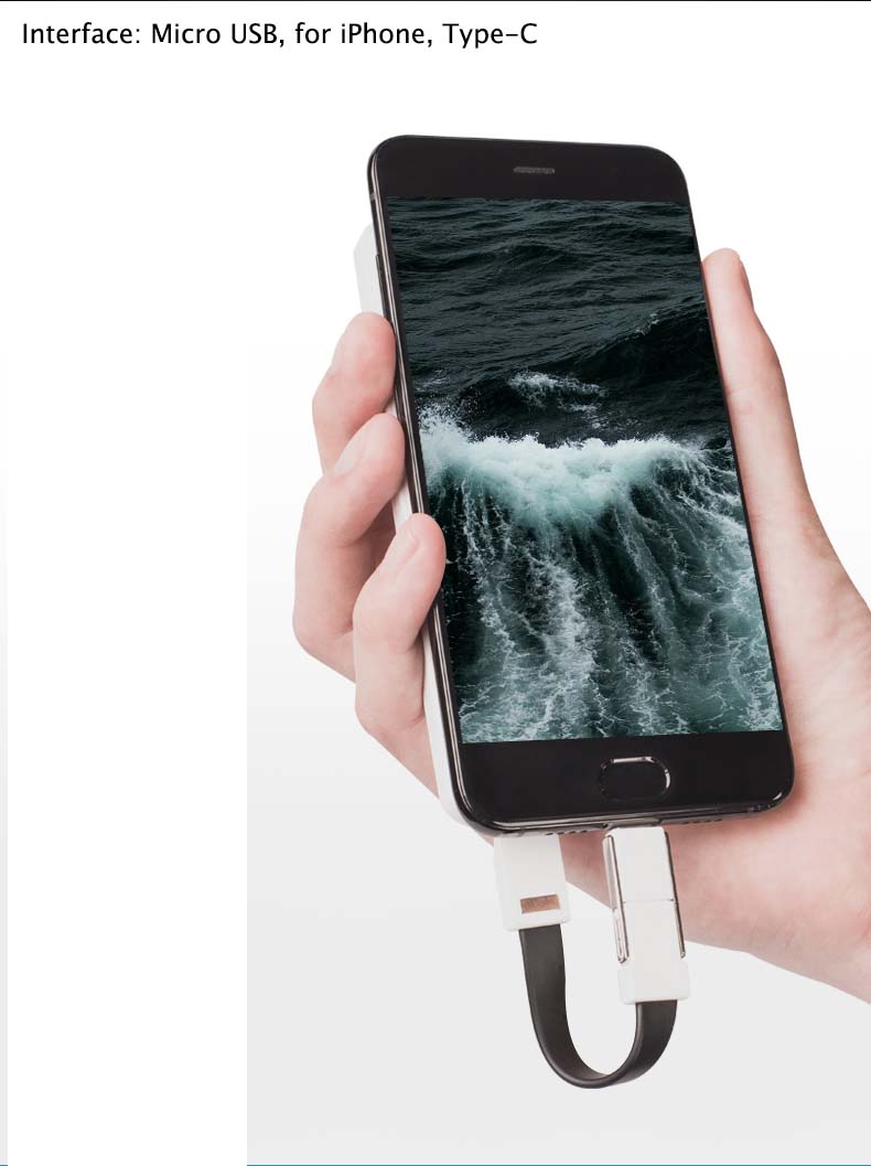 3 in 1 Magnetic Key Chain Micro USB Type C Data Charge Cable For iPhone Magnetic Data Cable Key Rings Charging Keychains