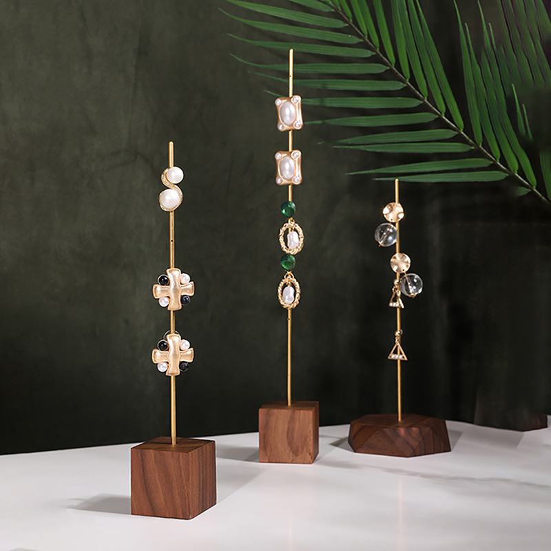 Jewlery Holders Earring Stand for Jewelry Exhibitor Earring Holder Jewelery Organizer Storage Jewellery Display Case Customized
