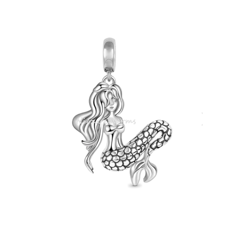 New 925 Sterling Silver Teapot Astronaut Robot Aircraft Owl Dangle Beads Fit Original Charms Pendant Bracelet Bead DIY Jewelry