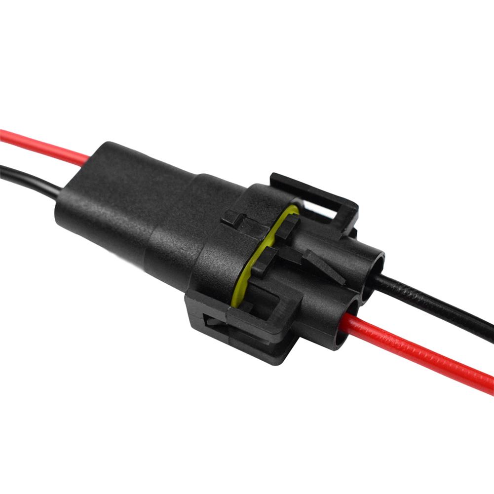 1 Pair H8/H9/H11 Bulb Socket Female Adapter Connector for Headlight Fog Lamp Car Accessories