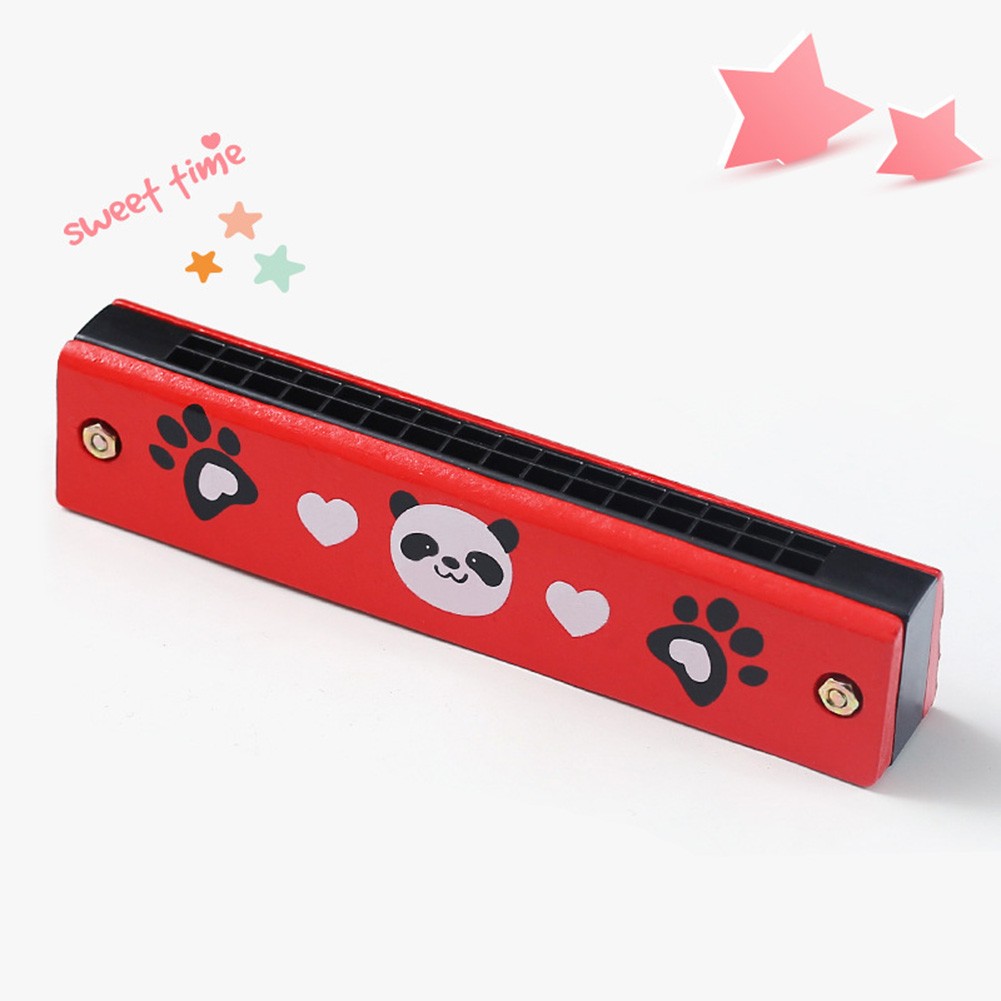 Wooden Harmonica Educational Gift Instrument Kids Mouth Music Organ Replacement Universal 1pcs Hot Sale Newest