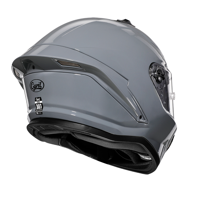 Safety Lightweight Full Face Helmets Motorcycles DOT Certified Comfortable Dual Visor Cyril Breathable Sport Street Moto Helmet