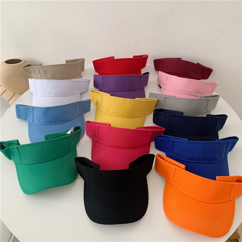Summer Sun Caps No Roof Sports Caps for Men Women Tennis Running Visor Hat Baseball Caps Golf Hats Unisex Outdoor Cap