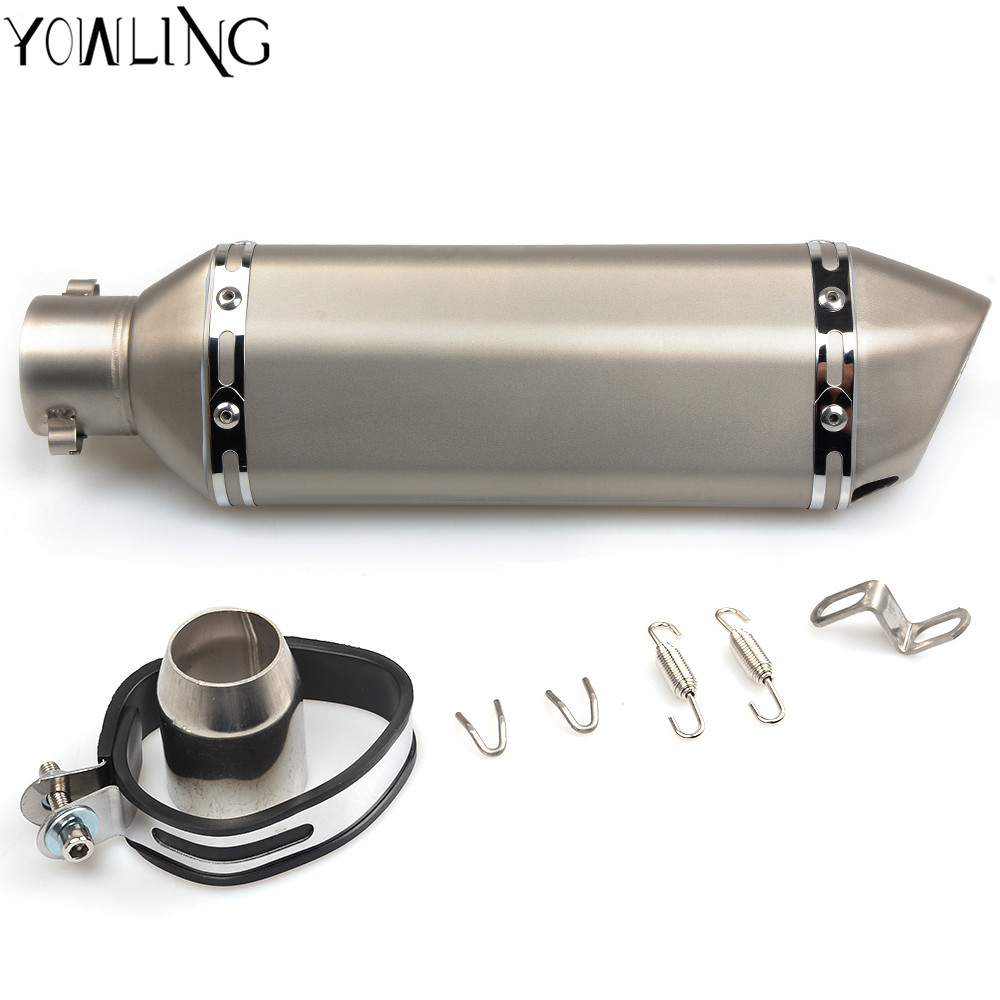 51mm Motorcycle Exhaust Motocross Exhaust Muffler For Suzuki V-Strom 650 DL650 2004 2005 2006 2007 2008 2009 2010 2011 2012