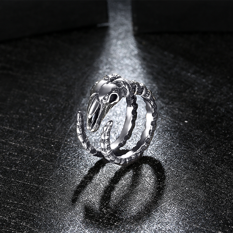 Kinel Hot Black Rings Mens Filled Tibetan Silver Black Stone Resin Wedding Ring For Men Big Size 11 Vintage Jewelry Wholesale