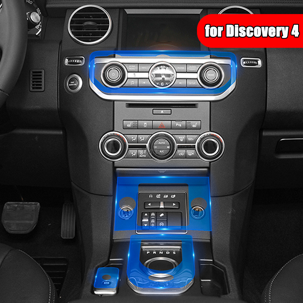 Car Door Steering Wheel Film Central Gear AC Air Outlet Protector TPU Film For Land Rover Discovery 5 4 L462 LR5 Discovery Sport