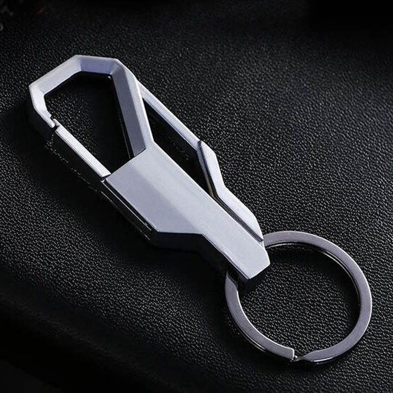 3 Color Key chain Key ring Silver Color metal inlay keychain for Classic men car key Chain Romantic Gift For Man Women #17088