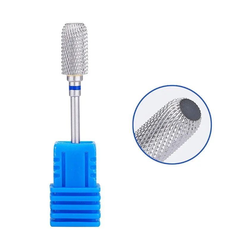 Tungsten Steel Cross Teeth Nail Drill Bits UV Gel Nail Polish Remove Tool Nail Drill Manicure Milling Cutter Nail Accessories