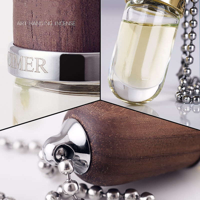 Luxury style Car Air Freshener Hanging Perfume Pendant Auto Essential Oils Perfume Bottle Diffuser Ornament Car Accessories