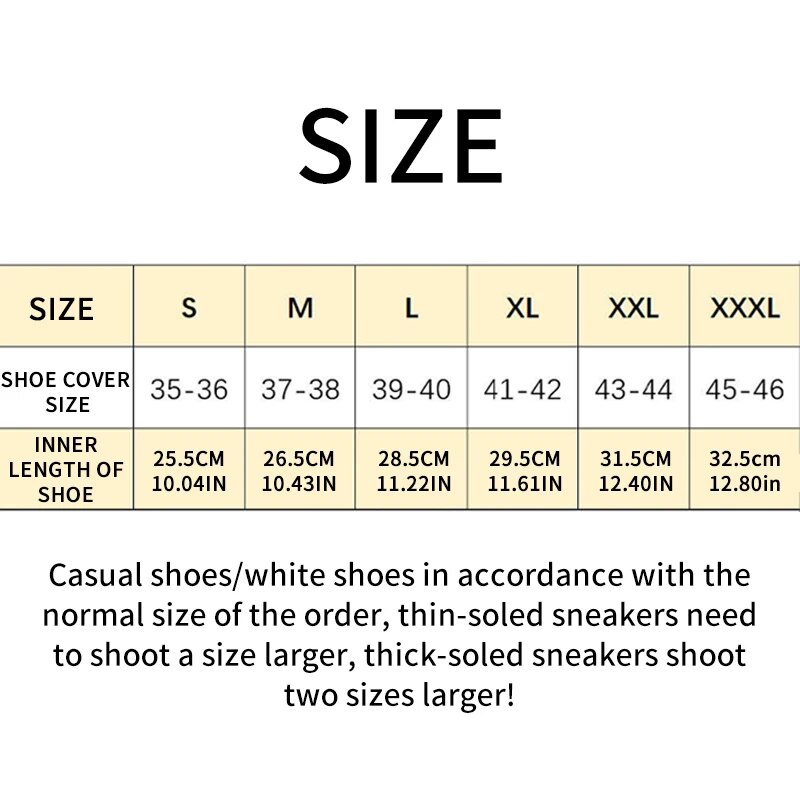 1 Pair Waterproof Shoe Covers, Non-slip Reusable Rain Snow Boots Women Men PVC Silicone Sole Overshoes Protectors In Rainy Days