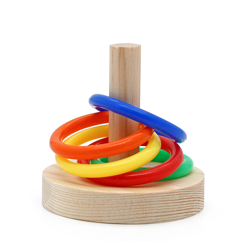 Bird Training Toy Parrot Bite Chewing Toy Pet Bird Swing Ball Standing Toy Plastic Rings Training Intelligence Toy Game Supplies