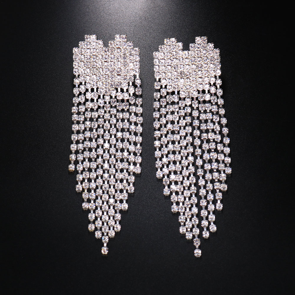 XSBODY 2 PCS Rhinestone Heart Tassel Nipple Stickers Breast Petals Women Sexy Body Chain Cover Nipple Pasties Sticker Jewelry