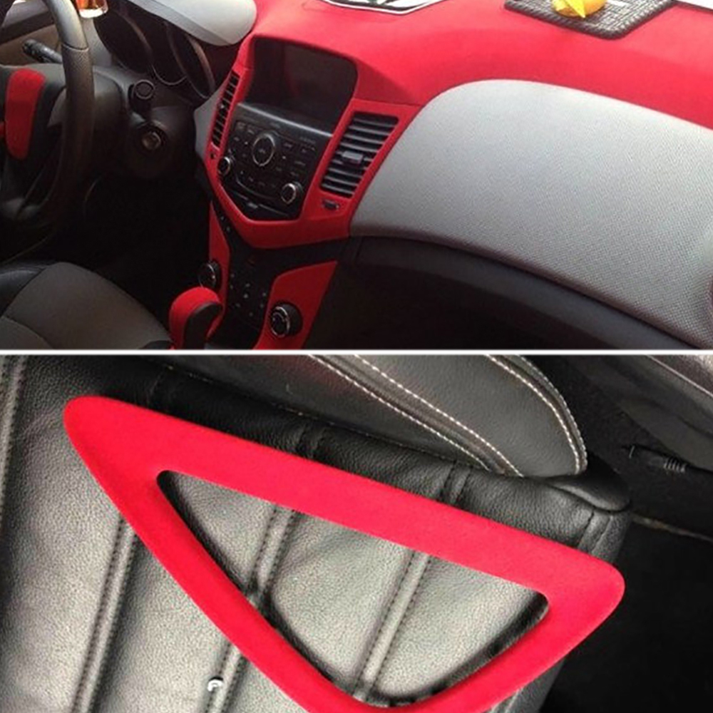 30CM/50CM*200CM Suede Film Velvet Fabric Vinyl Car Wraps Film Bubble Free For Vehicle Decal Console Computer Cover