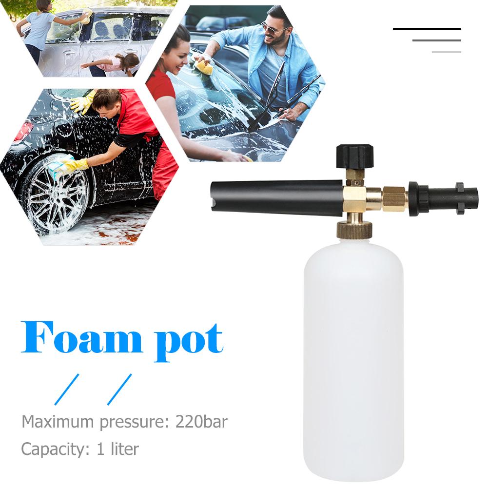 220Bar High Pressure Washer Snow Foam Lance Car Wash Foam Gun Foam Generator Blaster for Nilfisk Gerni Series