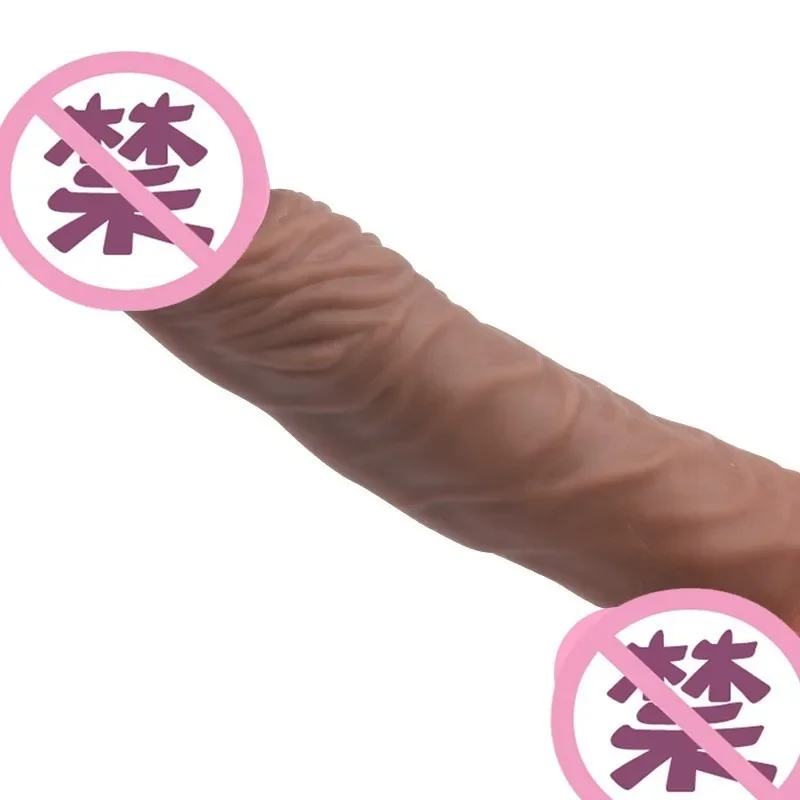Reuse Condom Penis Extender for Men Condoms Adult Penis Sleeve Enlargement Cock Rings
